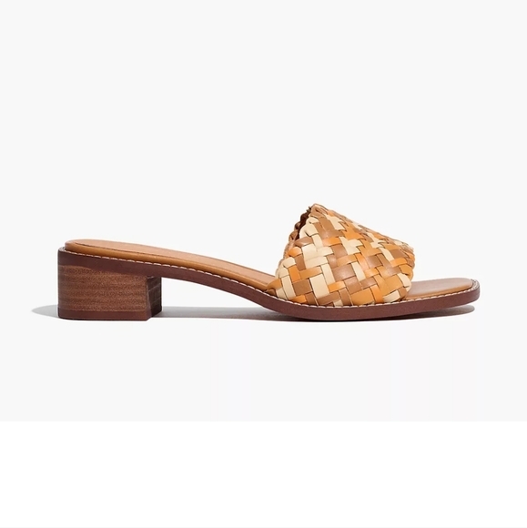 Madewell Cassady Mule in Woven Leather Sandals - Size 6 - Picture 2 of 9